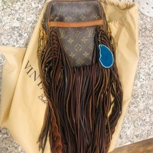Louis Vuitton fringe crossbody